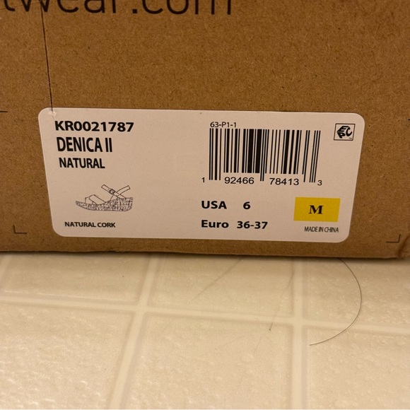 Kork-Ease Korks Denica Wedge Platform Heeled Sandals Size 6 - Picture 7 of 7